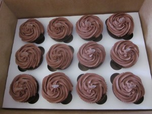 Ouzo Chocolate Alcohol Infused Cupcakes