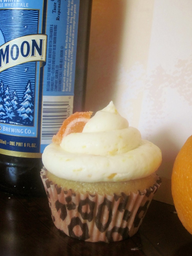 Blue Moon and Orange Alcoholic Cupcakes by Watsed Desserts