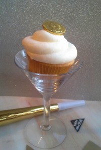 Greek Amaretto Almond Alcoholic Cupcake by Wasted Desserts