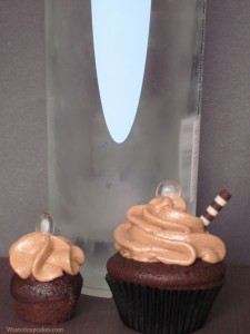 Black Russian Alcoholic Cupcakes by Wasted Desserts