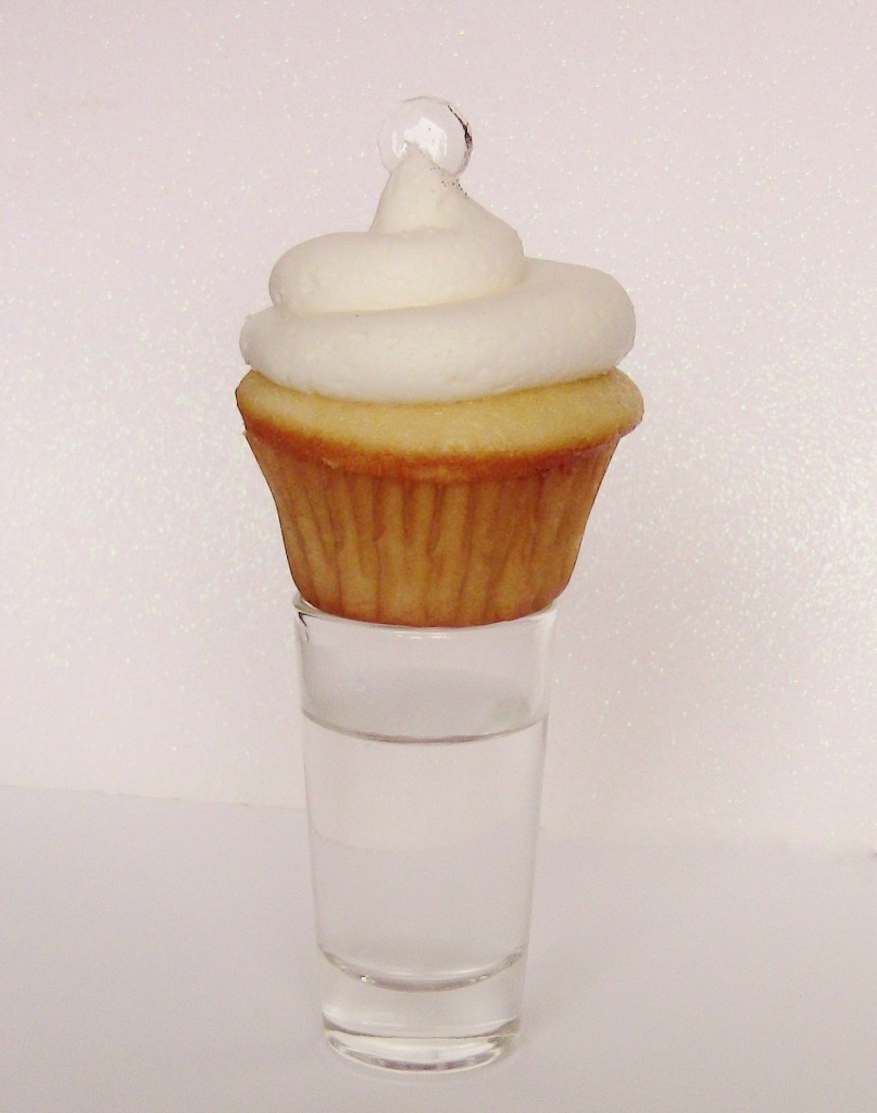 Vanilla Tequila Alcoholic Cupcakes by Wasted Desserts