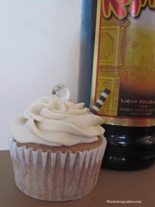 White Russian Alcoholic Cupcakes by Wasted Desserts