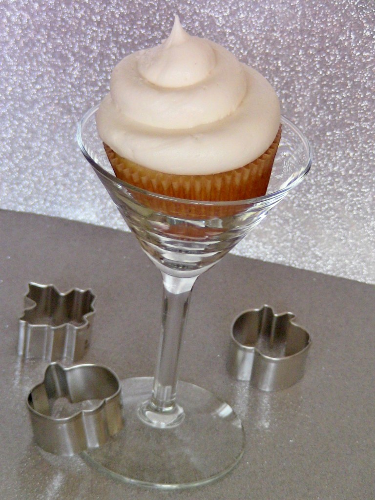 Vanilla Sugar Cookie Alcoholic Cupcakes by Wasted Desserts