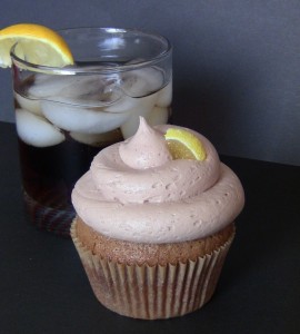 Jack and Coke Alcoholic Cupcakes by Wasted Desserts