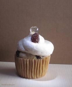 Rum Rasin Alcoholic Cupcakes by Wasted Desserts