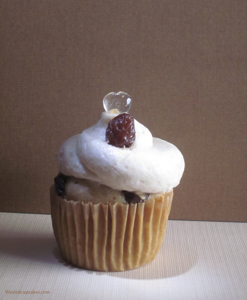 Rum Rasin Alcoholic Cupcakes by Wasted Desserts