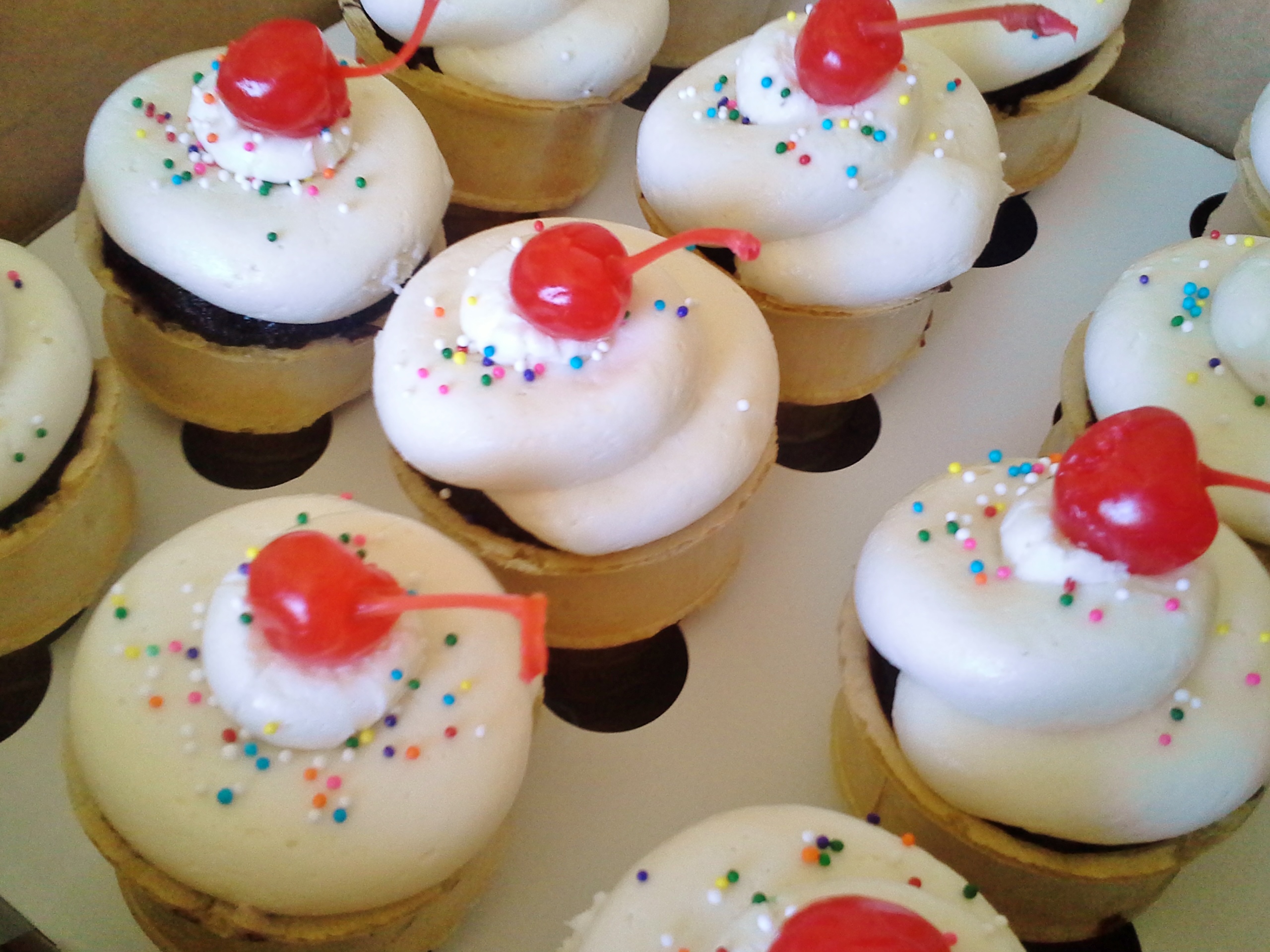 Cake Cones Wasted Desserts