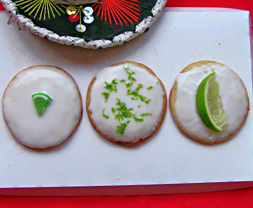Margarita Sugar Cookies By Wasted Desserts