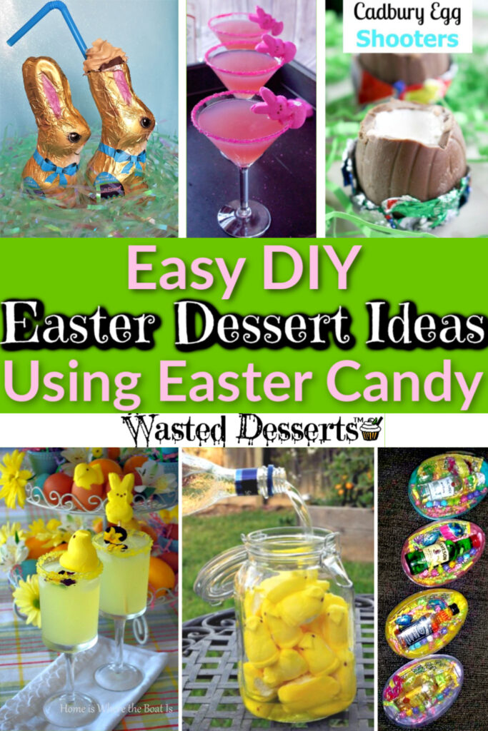 Easy Easter Desserts ideas for adults, for kids, and families using Easter candy. #GreekEaster